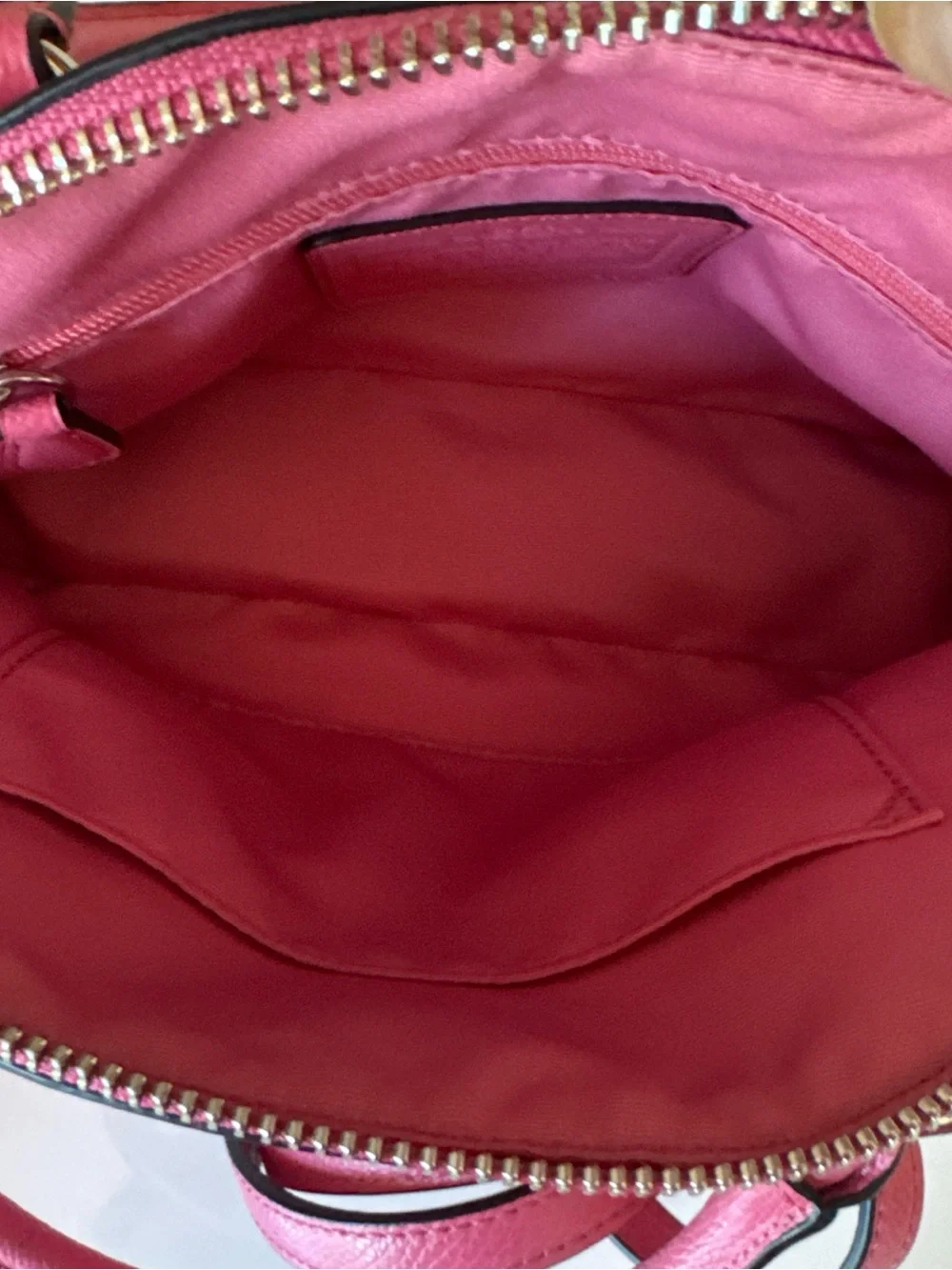 Coach Pink Heart-Print Mini Satchel with Removable Strap